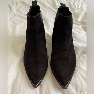 Acne Jensen suede leather boots